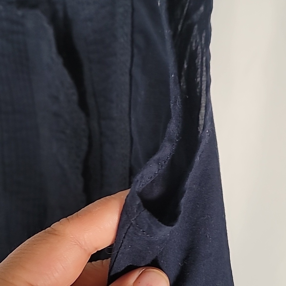 J.Crew Ruffle Trim Crepe Tank Top - Picture 6 of 7